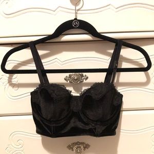 Victoria’s Secret Bra Black Velvet